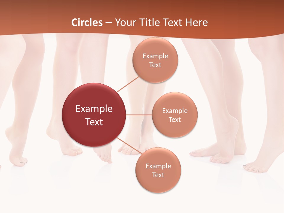 Tanned Girl Pretty PowerPoint Template