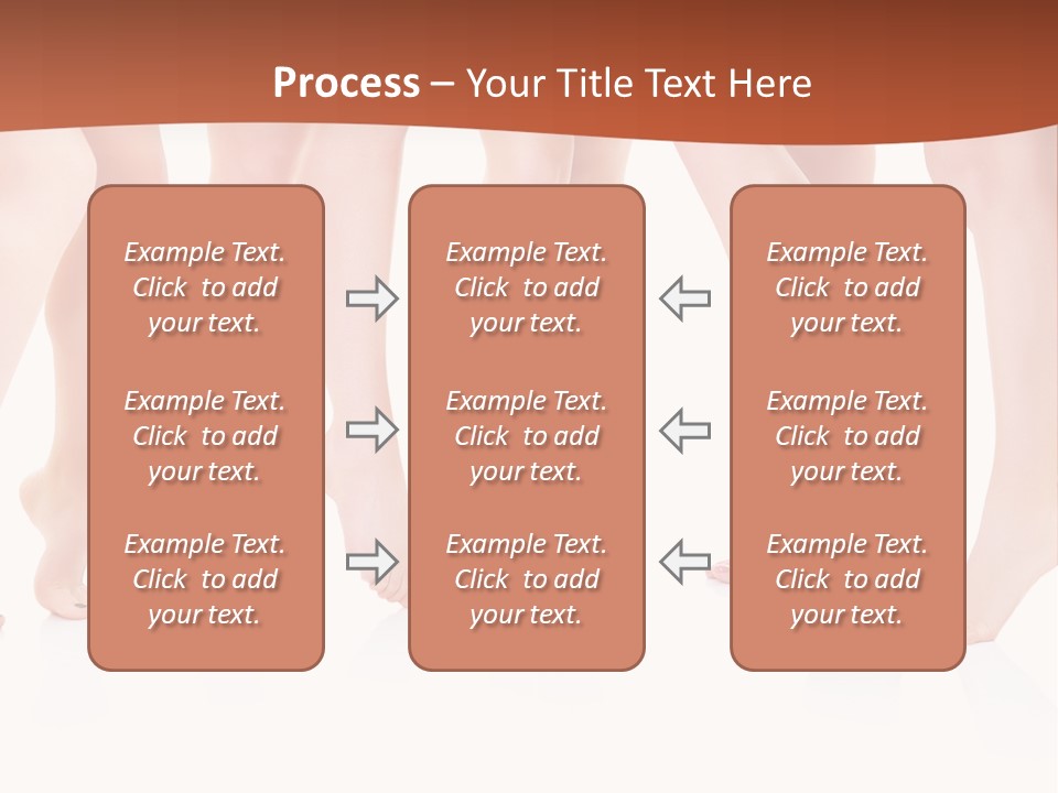 Tanned Girl Pretty PowerPoint Template