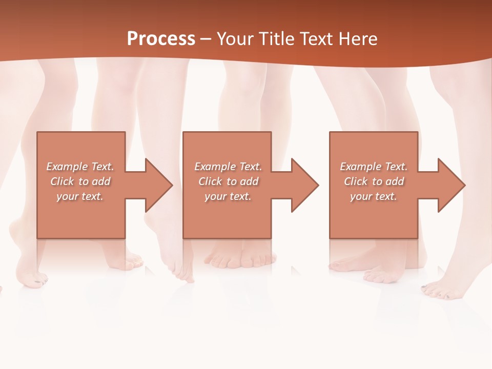 Tanned Girl Pretty PowerPoint Template