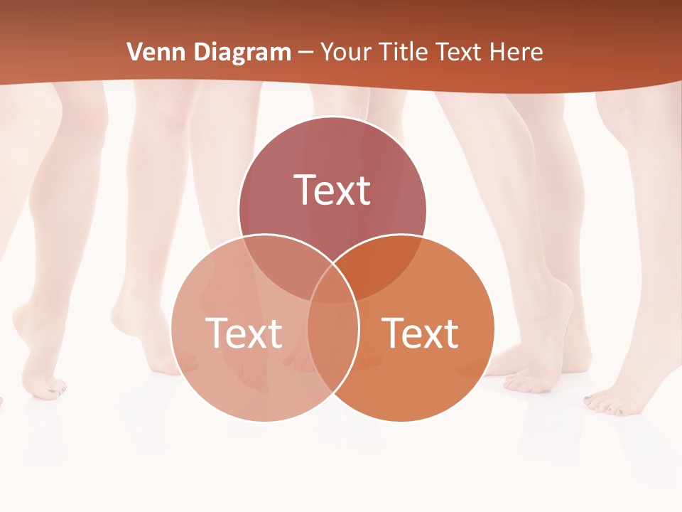 Tanned Girl Pretty PowerPoint Template