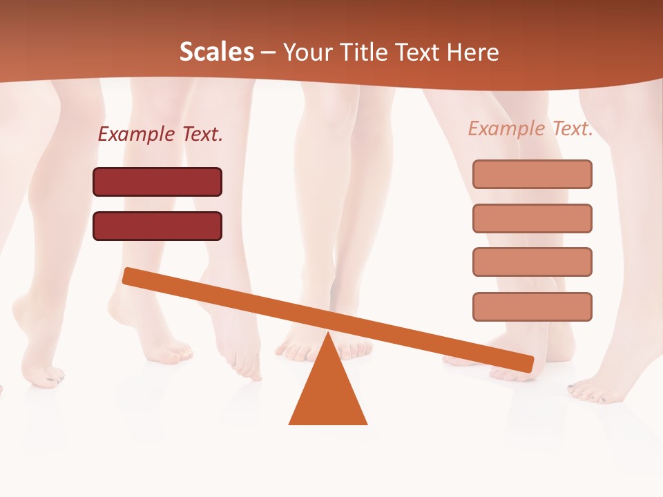 Tanned Girl Pretty PowerPoint Template