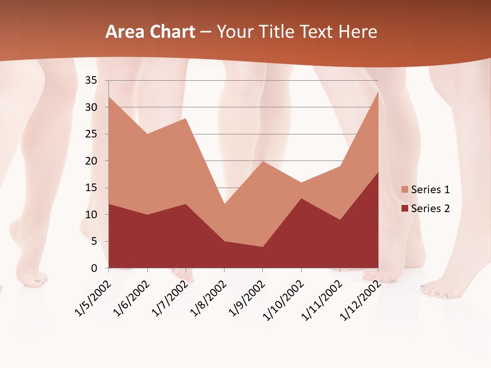 Tanned Girl Pretty PowerPoint Template