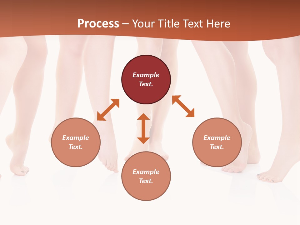 Tanned Girl Pretty PowerPoint Template