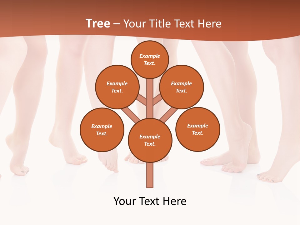 Tanned Girl Pretty PowerPoint Template