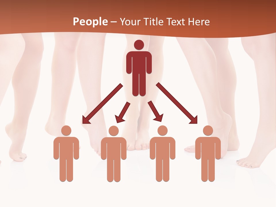 Tanned Girl Pretty PowerPoint Template