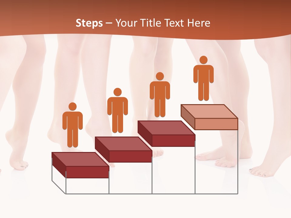 Tanned Girl Pretty PowerPoint Template