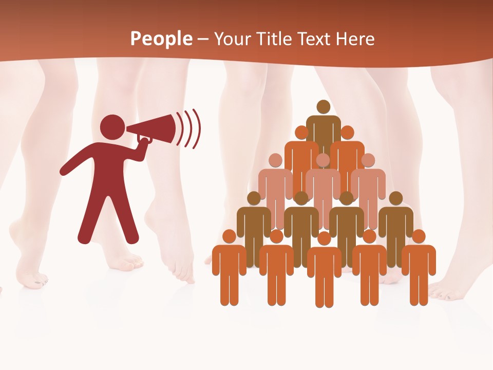 Tanned Girl Pretty PowerPoint Template