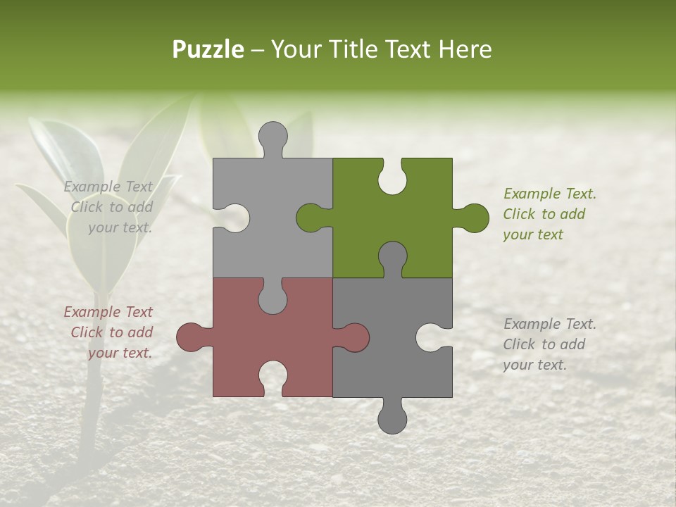 Lush Land Nature PowerPoint Template