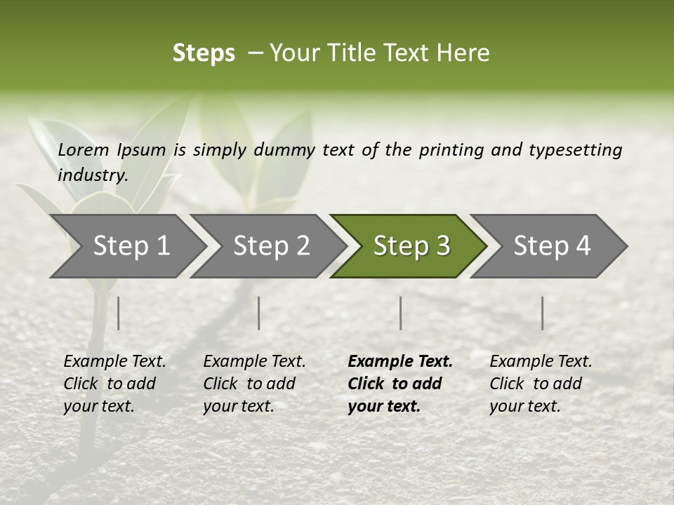 Lush Land Nature PowerPoint Template