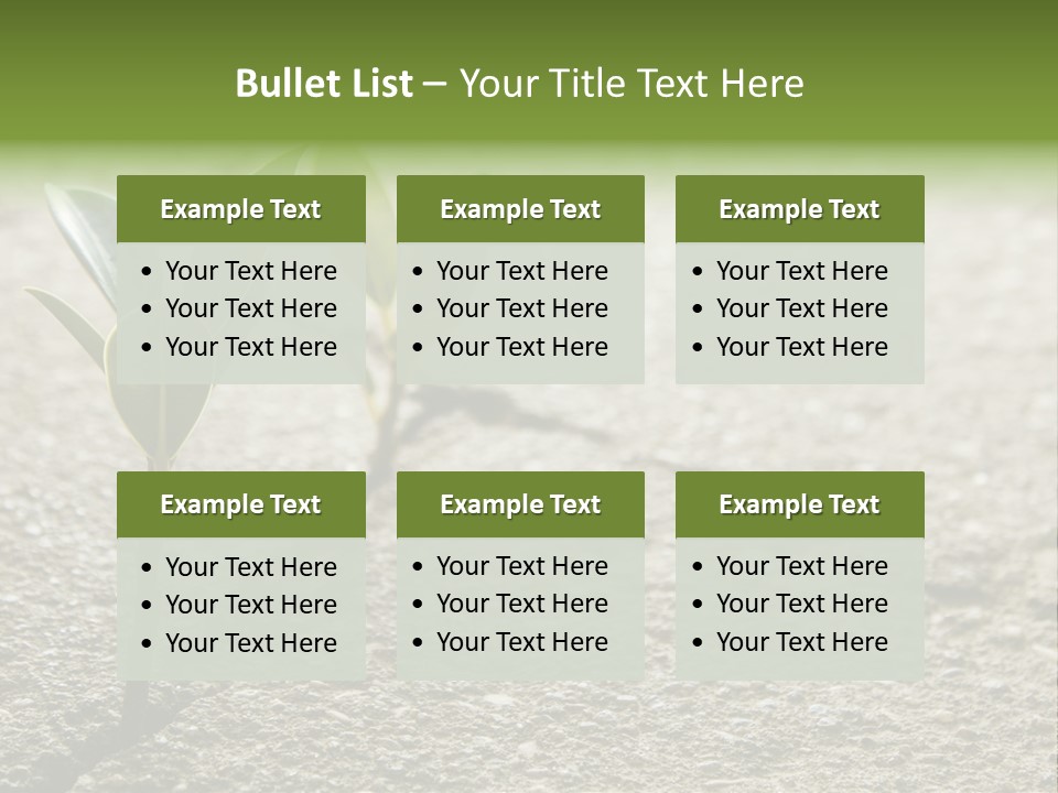 Lush Land Nature PowerPoint Template