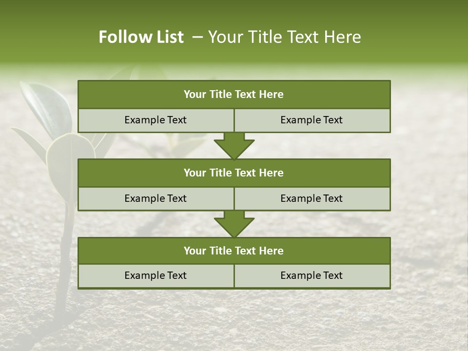Lush Land Nature PowerPoint Template