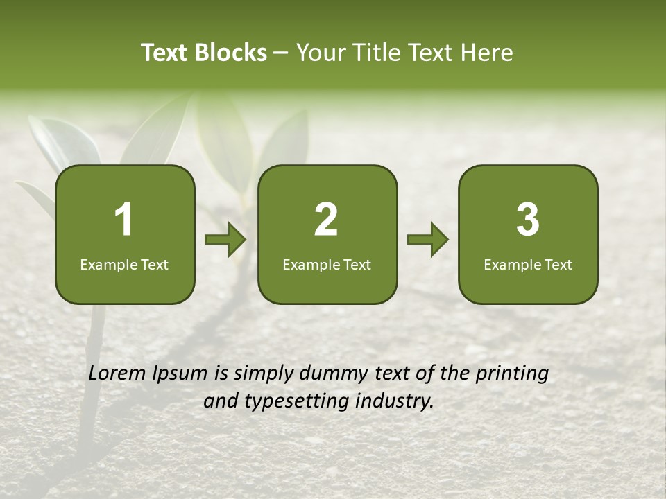 Lush Land Nature PowerPoint Template