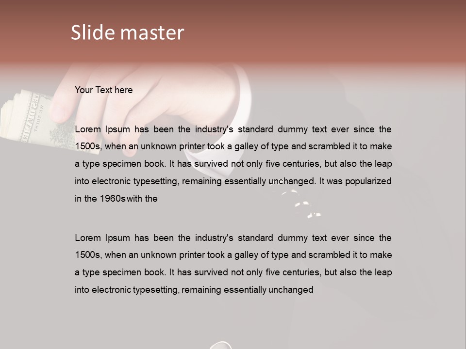 Shop Business Give PowerPoint Template