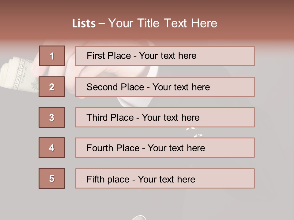 Shop Business Give PowerPoint Template