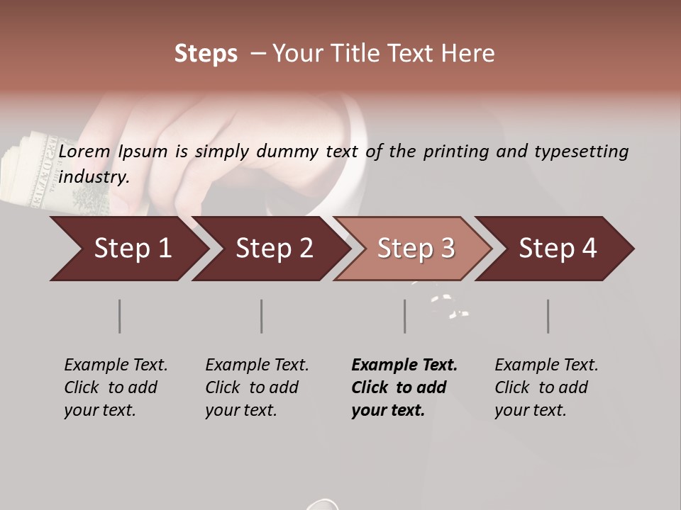 Shop Business Give PowerPoint Template