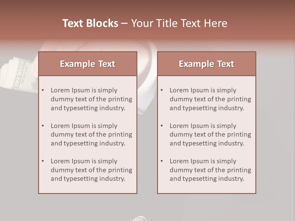 Shop Business Give PowerPoint Template