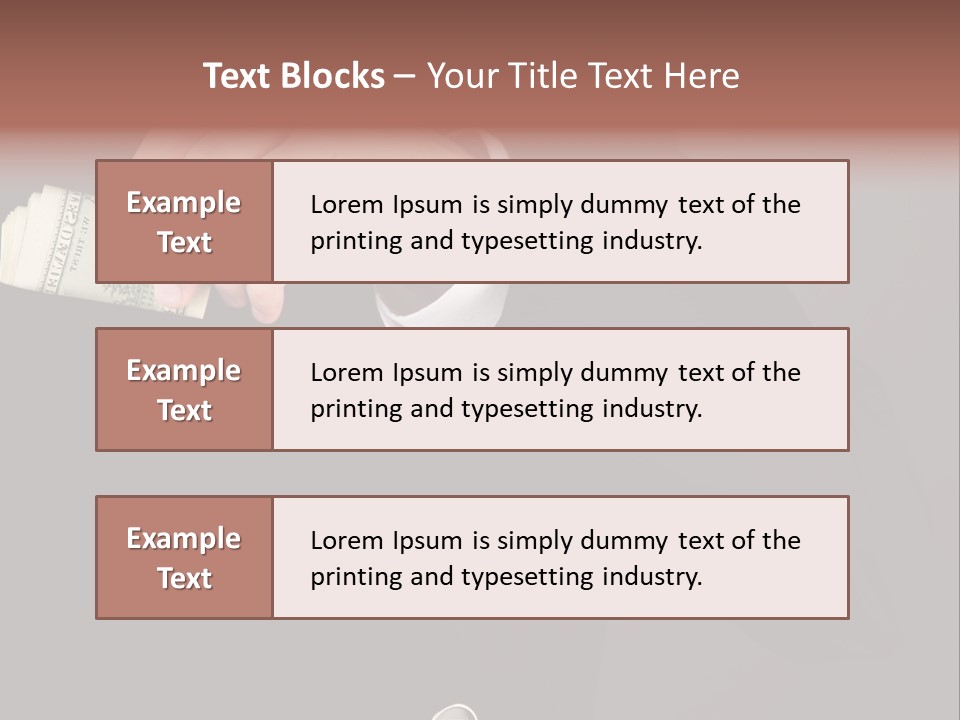 Shop Business Give PowerPoint Template