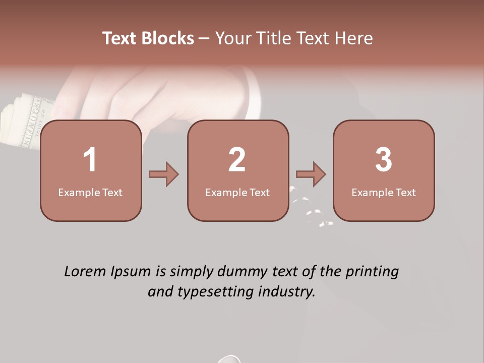 Shop Business Give PowerPoint Template