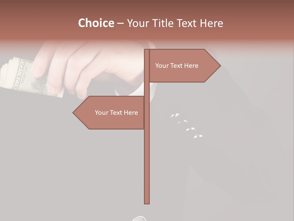 Shop Business Give PowerPoint Template