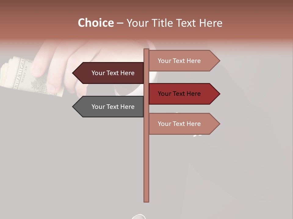 Shop Business Give PowerPoint Template