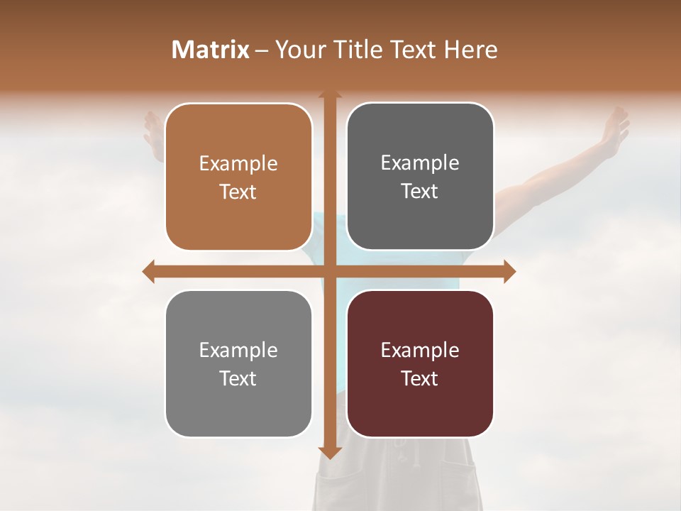 Sky Hope People PowerPoint Template