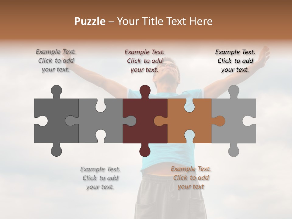 Sky Hope People PowerPoint Template