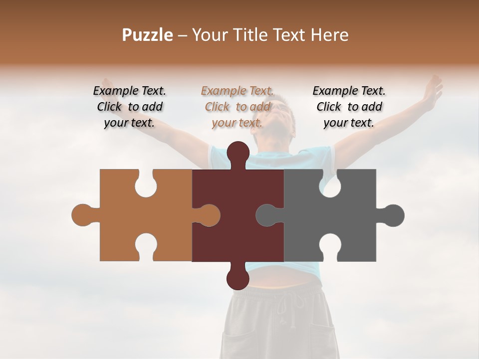 Sky Hope People PowerPoint Template