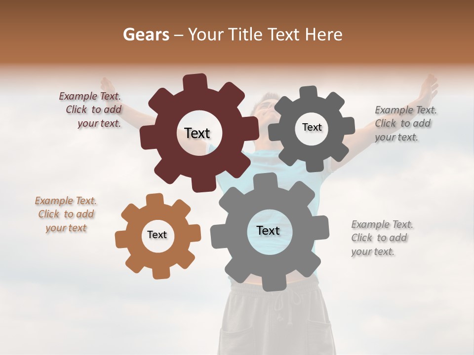 Sky Hope People PowerPoint Template