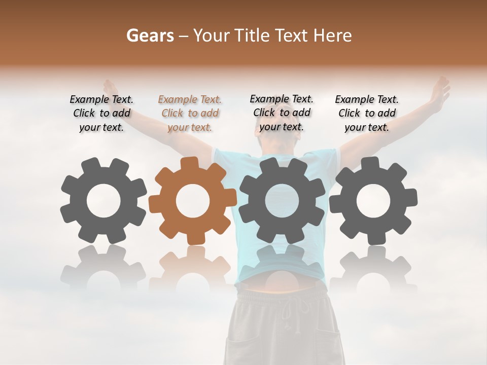 Sky Hope People PowerPoint Template