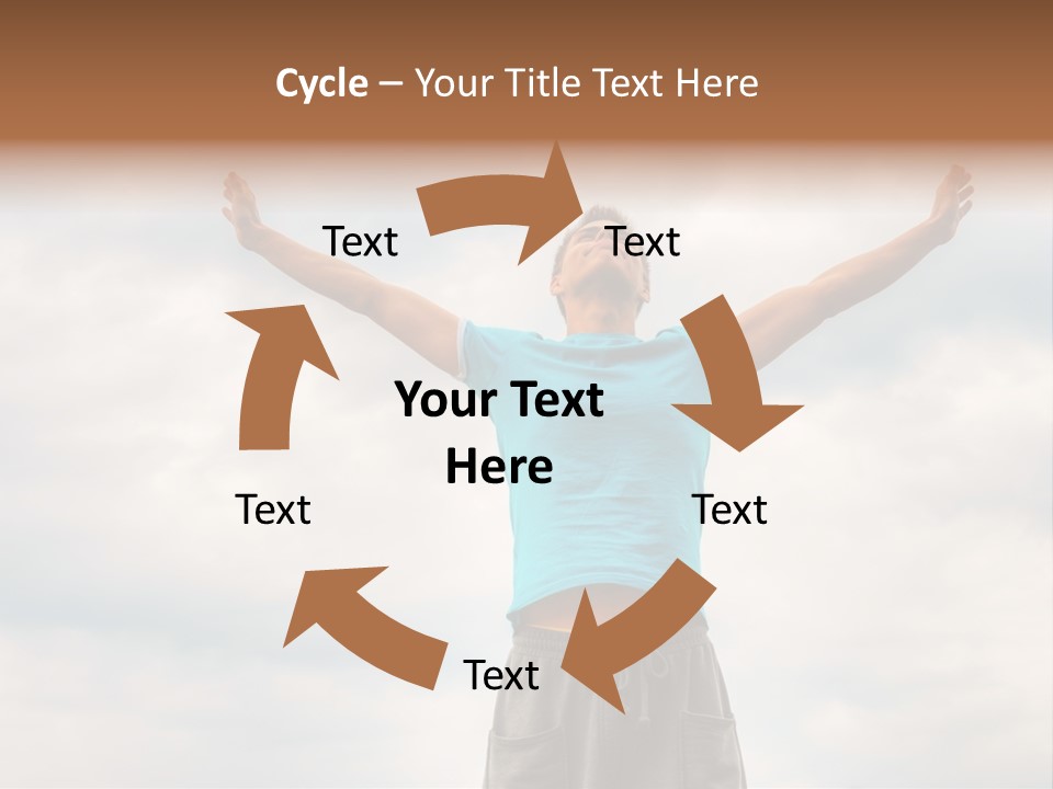 Sky Hope People PowerPoint Template