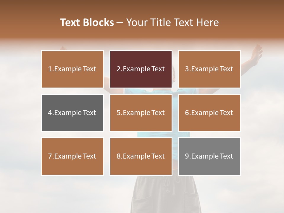 Sky Hope People PowerPoint Template