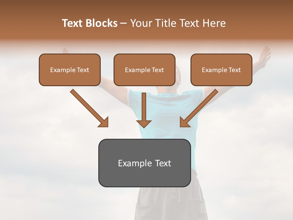 Sky Hope People PowerPoint Template