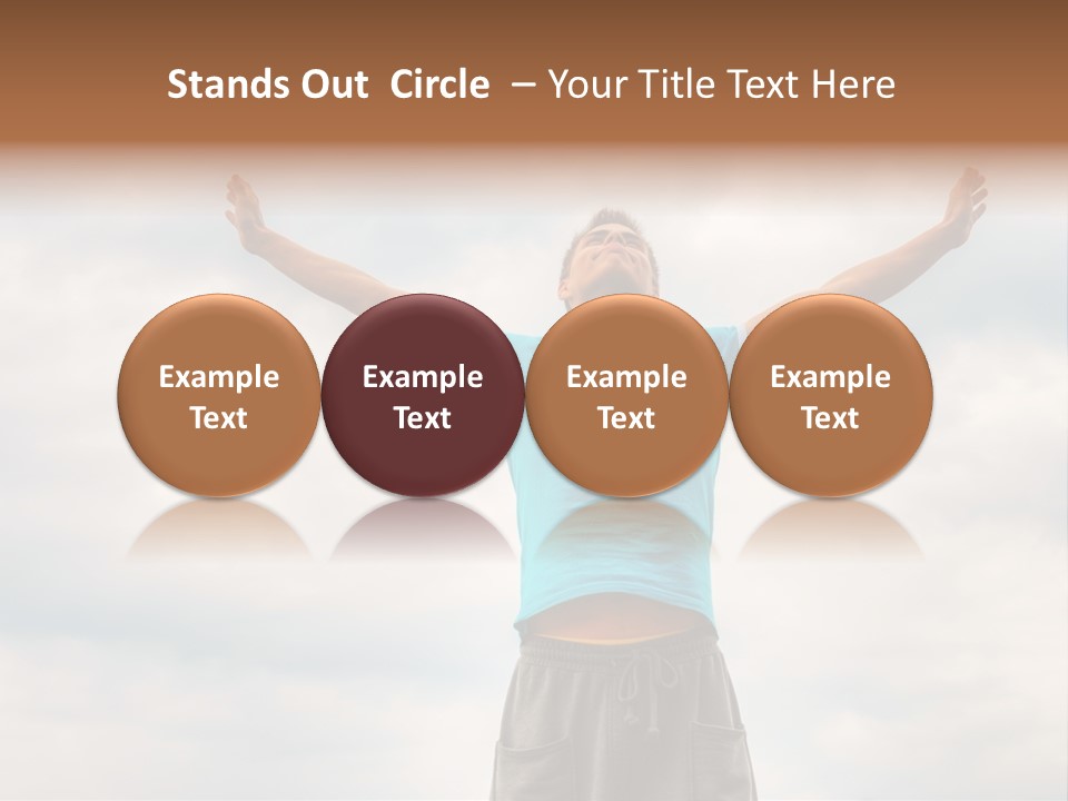 Sky Hope People PowerPoint Template