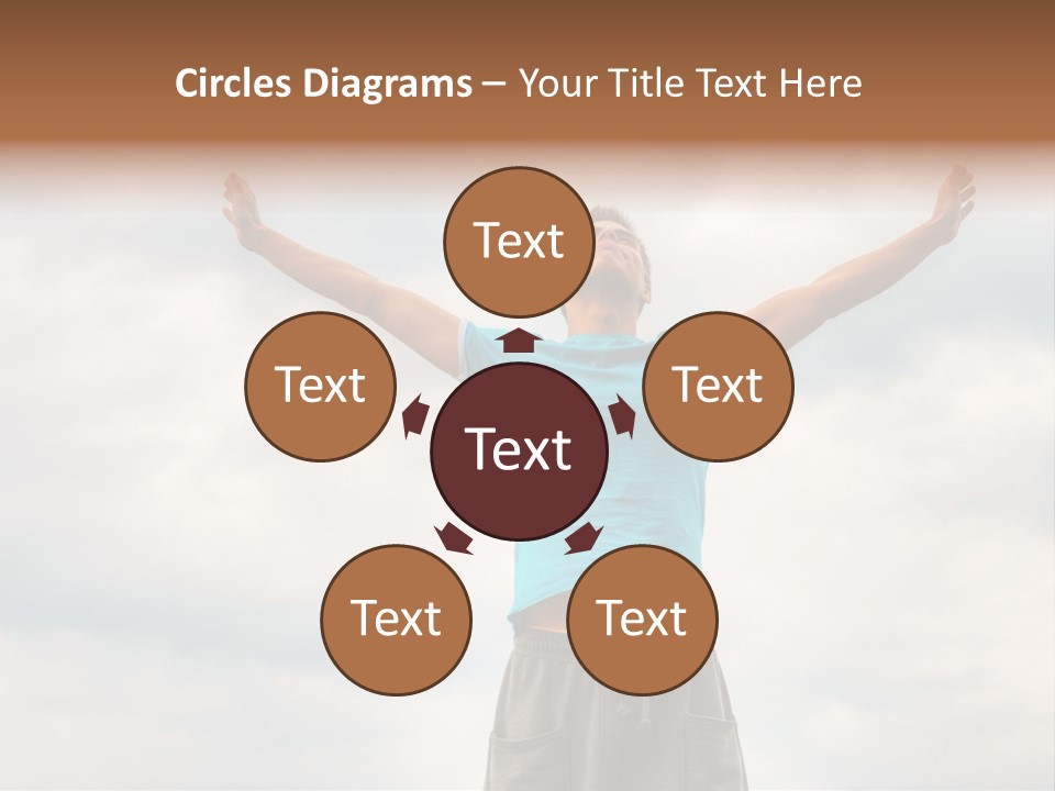 Sky Hope People PowerPoint Template