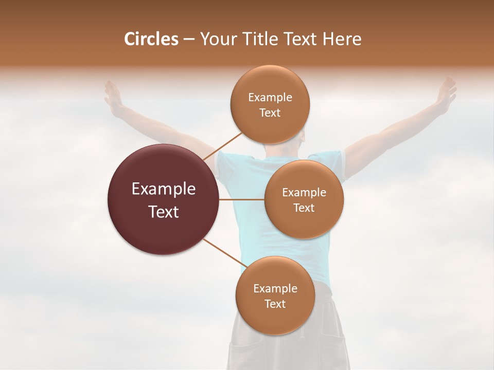 Sky Hope People PowerPoint Template