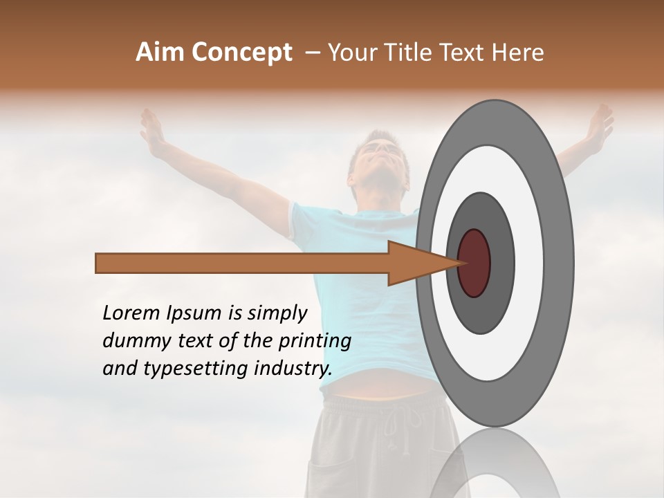 Sky Hope People PowerPoint Template