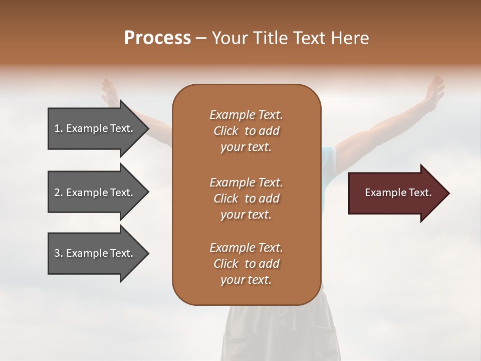 Sky Hope People PowerPoint Template