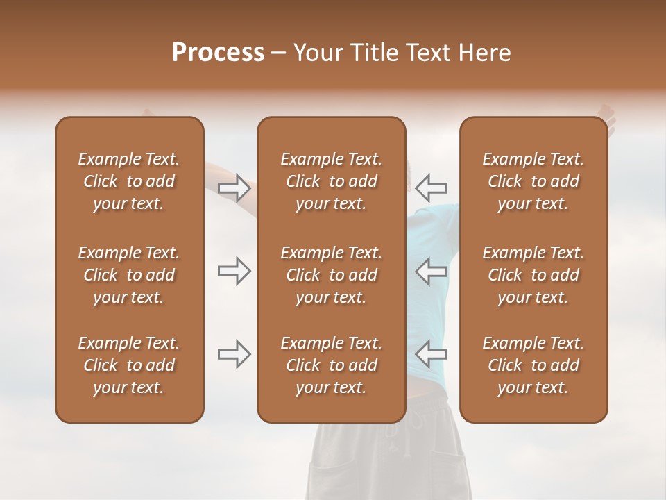 Sky Hope People PowerPoint Template