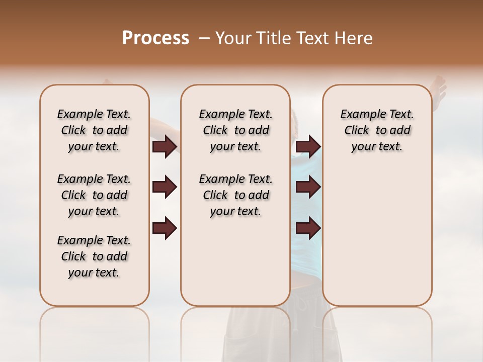 Sky Hope People PowerPoint Template