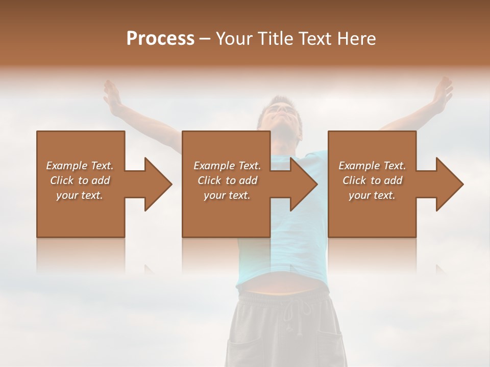 Sky Hope People PowerPoint Template
