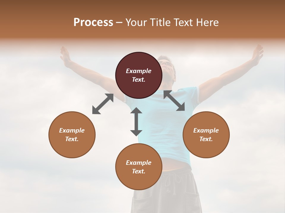 Sky Hope People PowerPoint Template