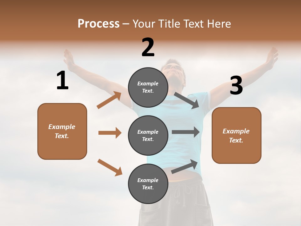 Sky Hope People PowerPoint Template