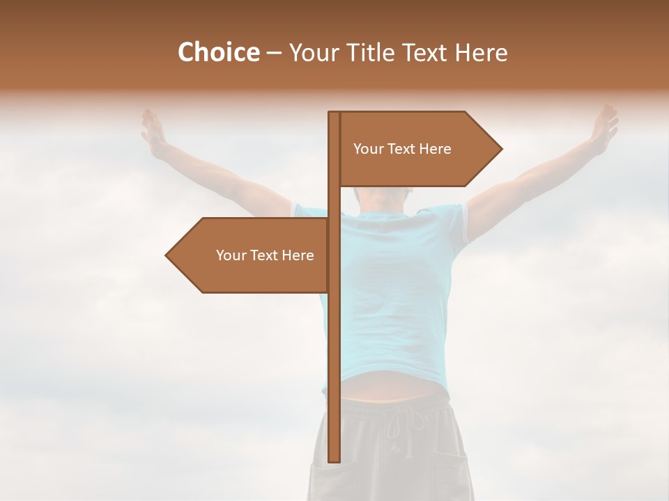 Sky Hope People PowerPoint Template