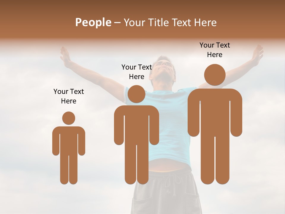 Sky Hope People PowerPoint Template