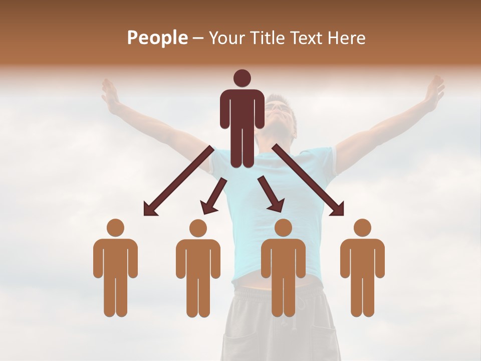 Sky Hope People PowerPoint Template