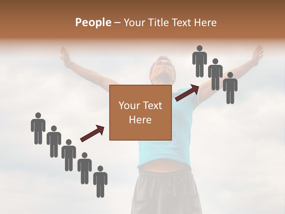 Sky Hope People PowerPoint Template