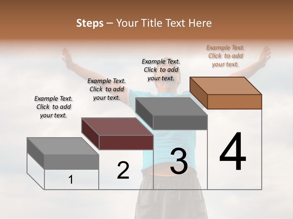 Sky Hope People PowerPoint Template