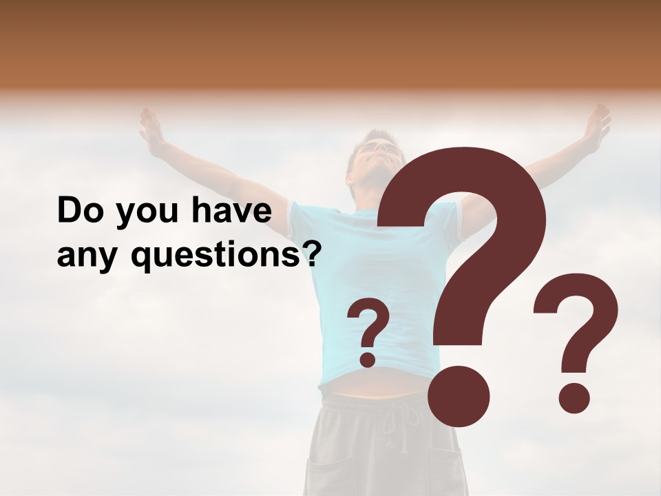 Sky Hope People PowerPoint Template