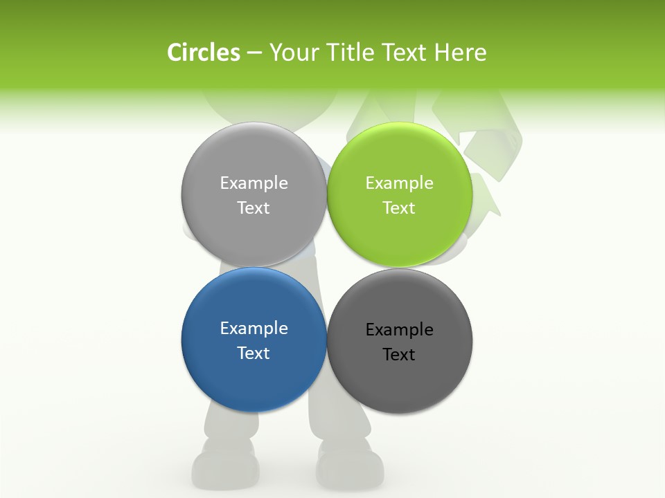 Gesture Finger Guy PowerPoint Template