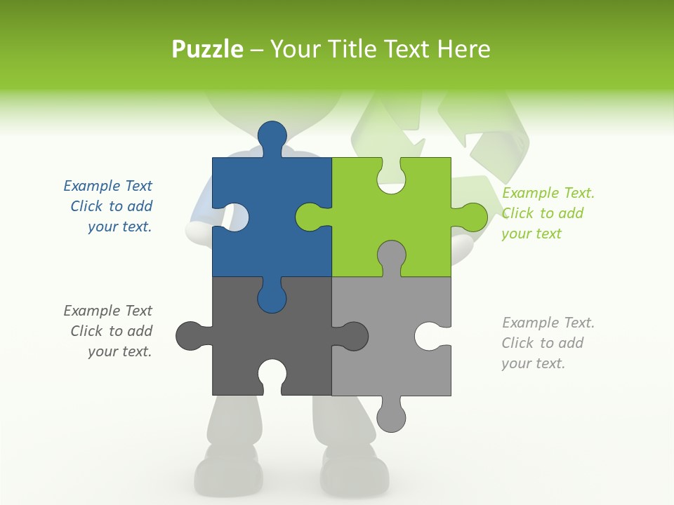 Gesture Finger Guy PowerPoint Template